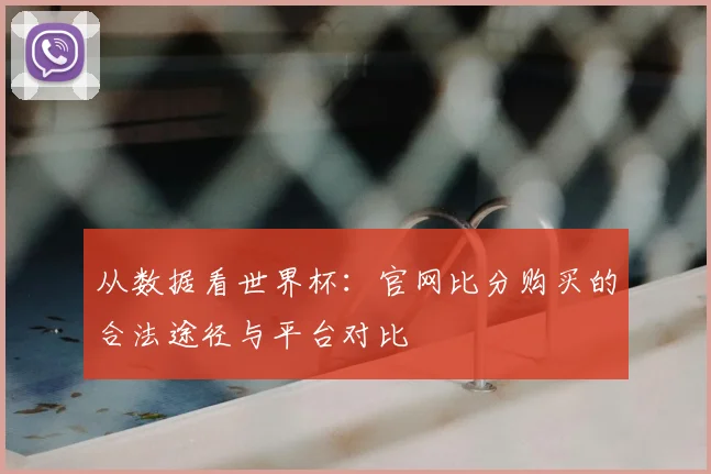 从数据看世界杯：官网比分购买的合法途径与平台对比