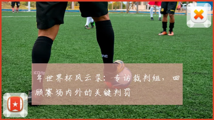 年世界杯风云录：专访裁判组，回顾赛场内外的关键判罚